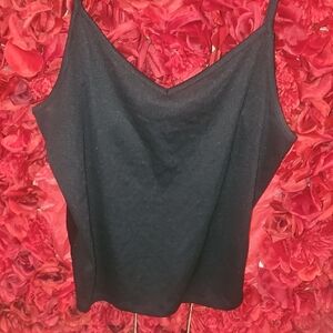 INC International Concepts Women's Midnight Black Camisole Size Large
